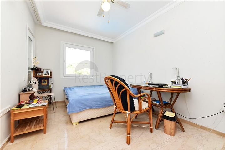 Furnished 2+1 Apartment in Demirtaş, Alanya | Sea View & 100 m²