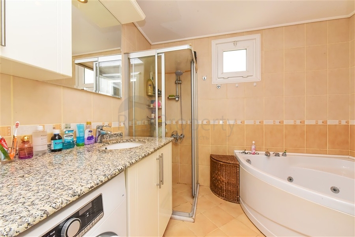 Furnished 2+1 Apartment in Demirtaş, Alanya | Sea View & 100 m²