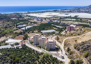 Furnished 2+1 Apartment in Demirtaş, Alanya | Sea View & 100 m²