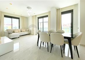 Modern 2+1 Penthouse for Rent in Central Alanya | 150 m to Beach