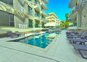 Modern 2+1 Penthouse for Rent in Central Alanya | 150 m to Beach