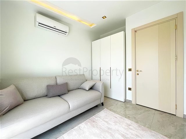 Sea-View 2+1 Penthouse for Rent in Central Alanya | 102 m²