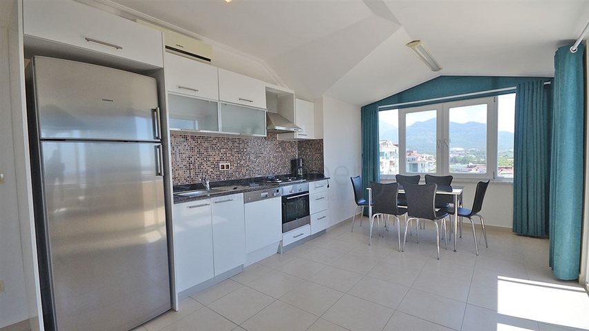 Spacious 4+2 apartment in a complex with luxury infrastructure in Alanya