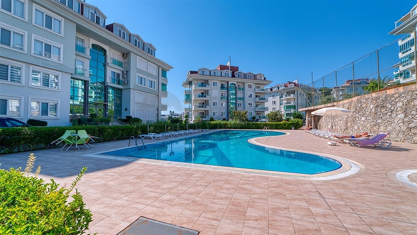 Spacious 4+2 apartment in a complex with luxury infrastructure in Alanya
