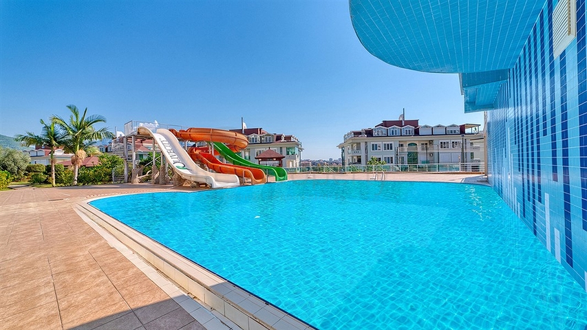Spacious 4+2 apartment in a complex with luxury infrastructure in Alanya