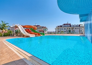 Spacious 4+2 apartment in a complex with luxury infrastructure in Alanya