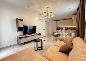 Furnished 2+1 Apartment in Central Alanya | 150 m to Private Beach