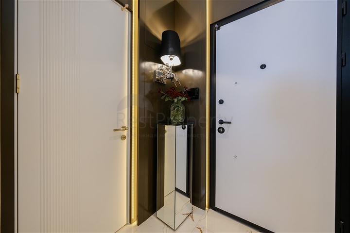 Furnished 1+1 Apartment in Oba, Alanya | Modern Complex & Facilities