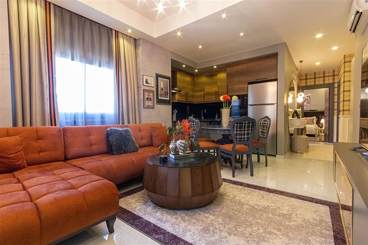 Furnished 2+1 Apartment in Mahmutlar, Alanya | 550 m to the Beach