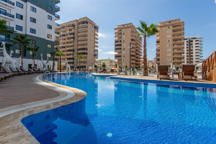 Furnished 2+1 Apartment in Mahmutlar, Alanya | 550 m to the Beach