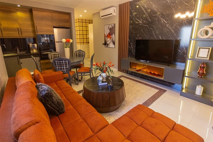 Furnished 2+1 Apartment in Mahmutlar, Alanya | 550 m to the Beach