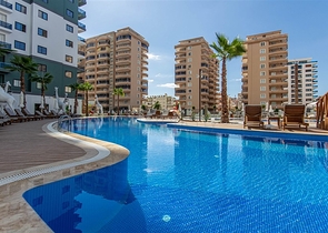 Furnished 2+1 Apartment in Mahmutlar, Alanya | 550 m to the Beach