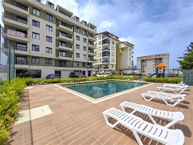 Modern 1+1 Apartment in Gazipaşa, 1.7 km to Sea | New Complex 2023