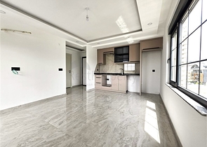 Modern 1+1 Apartment in Gazipaşa, 1.7 km to Sea | New Complex 2023