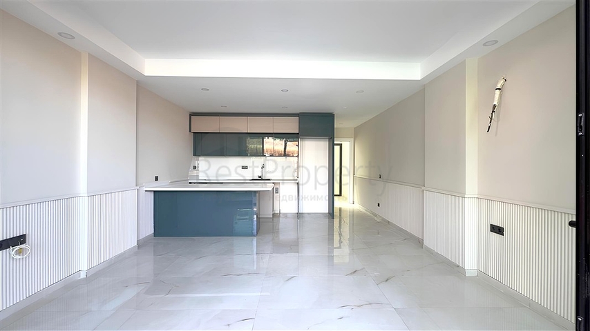 Modern duplex 2+1 with garden in a complex by the sea 