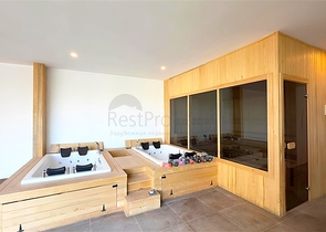 Modern duplex 2+1 with garden in a complex by the sea 