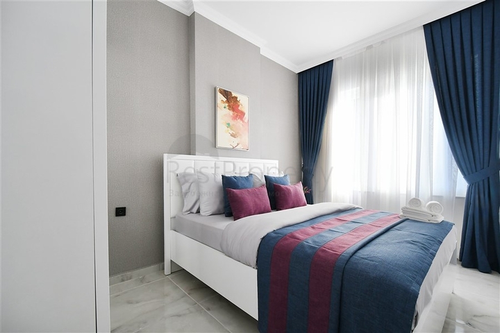 Furnished 1+1 Apartment in Avsallar, Alanya — 42 m², Rich Facilities