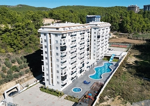 Furnished 1+1 Apartment in Avsallar, Alanya — 42 m², Rich Facilities