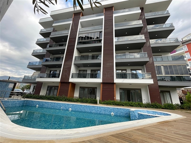 Sea-View 1+1 Apartment in Tosmur, Alanya — 55 m², New 2023 Build