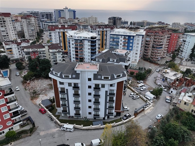 Sea-View 1+1 Apartment in Tosmur, Alanya — 55 m², New 2023 Build