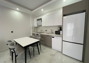 Sea-View 1+1 Apartment in Tosmur, Alanya — 55 m², New 2023 Build