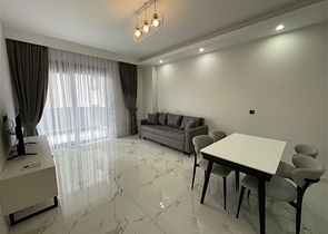 Sea-View 1+1 Apartment in Tosmur, Alanya — 55 m², New 2023 Build