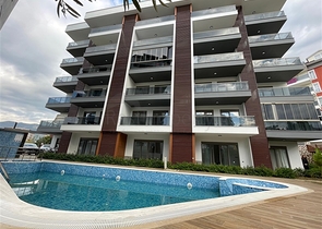 Sea-View 1+1 Apartment in Tosmur, Alanya — 55 m², New 2023 Build