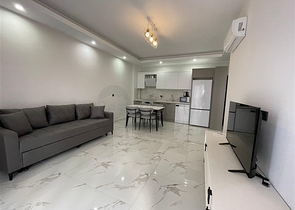 Sea-View 1+1 Apartment in Tosmur, Alanya — 55 m², New 2023 Build