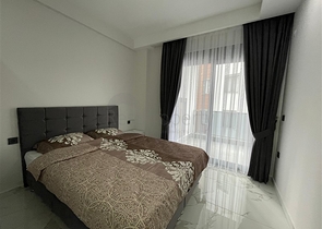 Sea-View 1+1 Apartment in Tosmur, Alanya — 55 m², New 2023 Build