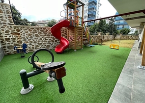 Sea-View 1+1 Apartment in Tosmur, Alanya — 55 m², New 2023 Build