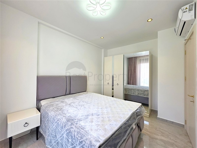 Furnished 1+1 Apartment in Tosmur, Alanya — 54 m², 200 m to Sea