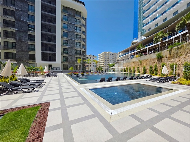 Furnished 1+1 Apartment in Tosmur, Alanya — 54 m², 200 m to Sea