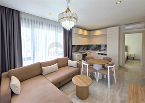 Furnished 1+1 Apartment in Tosmur, Alanya — 54 m², 200 m to Sea