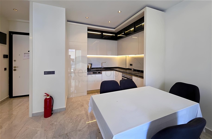 Cozy apartment with rich infrastructure in the very center of Alanya