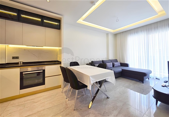 Cozy apartment with rich infrastructure in the very center of Alanya