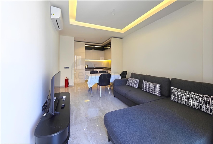 Cozy apartment with rich infrastructure in the very center of Alanya