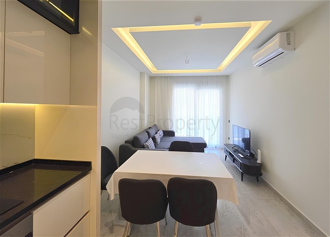 Cozy apartment with rich infrastructure in the very center of Alanya