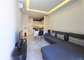Cozy apartment with rich infrastructure in the very center of Alanya