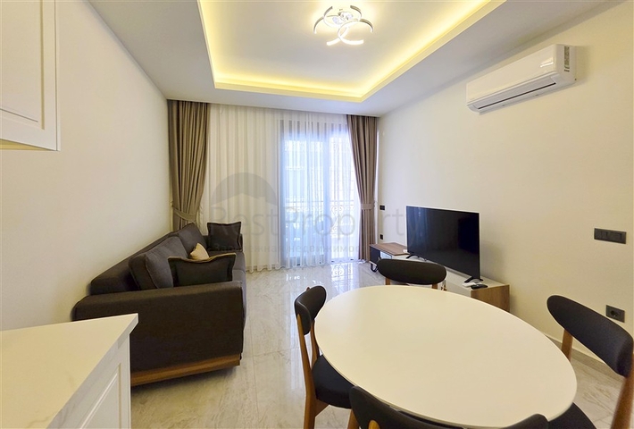 Stylish 1+1 apartment near Cleopatra comfort beach in the center of Alanya