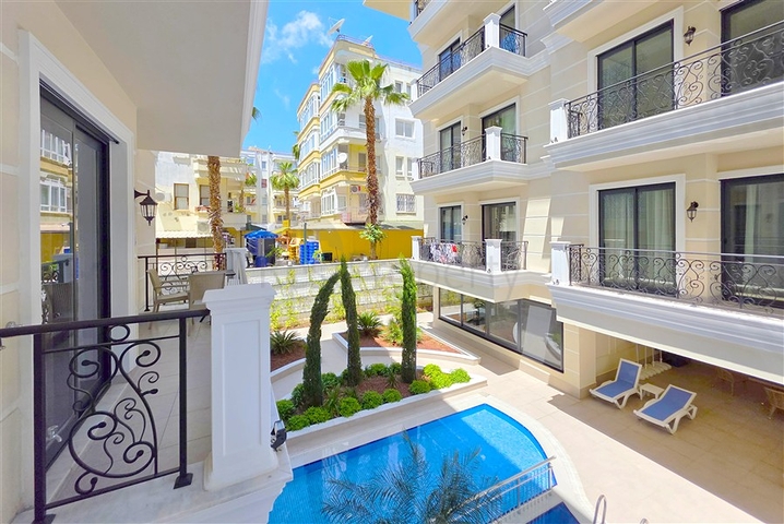 Stylish 1+1 apartment near Cleopatra comfort beach in the center of Alanya