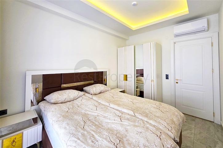 Stylish 1+1 apartment near Cleopatra comfort beach in the center of Alanya