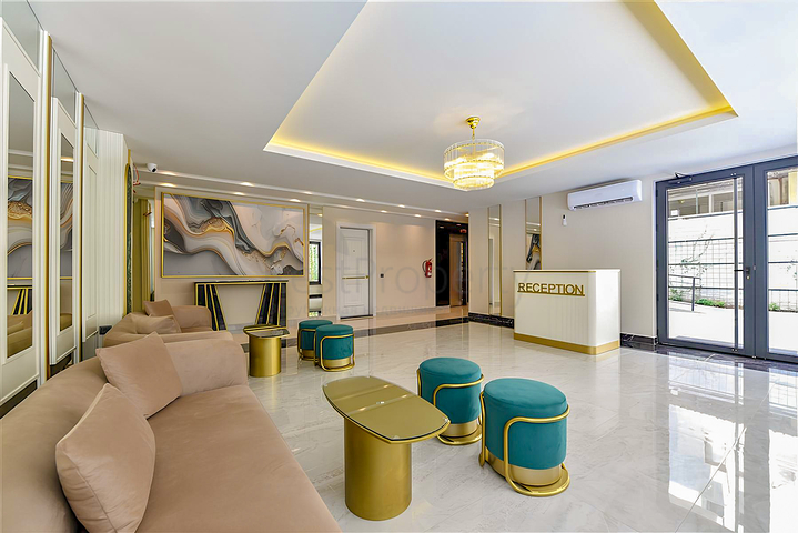 Stylish 1+1 apartment near Cleopatra comfort beach in the center of Alanya