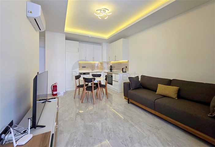 Stylish 1+1 apartment near Cleopatra comfort beach in the center of Alanya