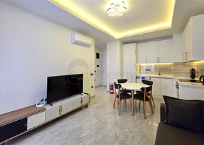 Stylish 1+1 apartment near Cleopatra comfort beach in the center of Alanya