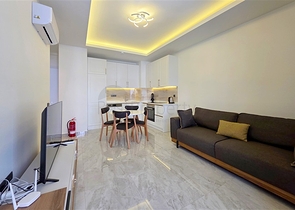 Stylish 1+1 apartment near Cleopatra comfort beach in the center of Alanya