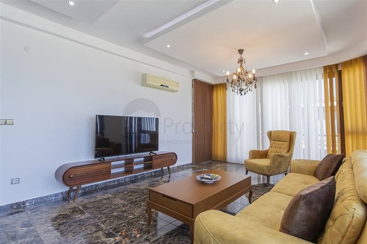 Furnished 2+1 Apartment in Kargicak, Alanya — 110 m², 350 m to Sea