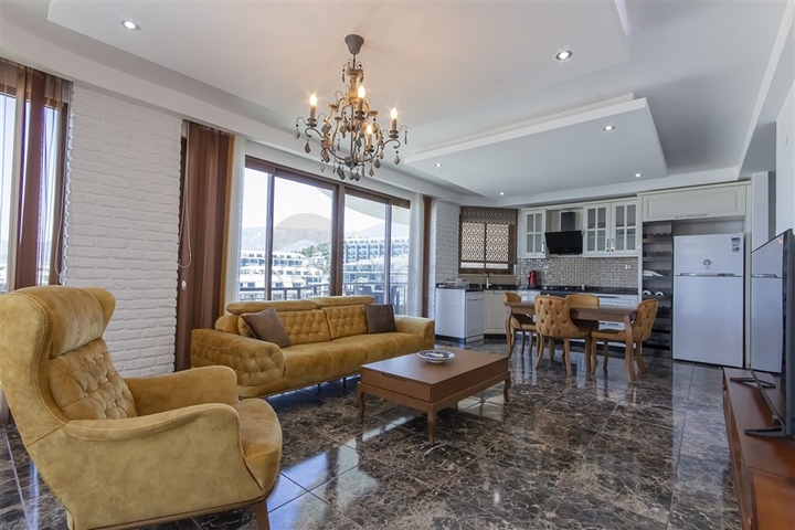 Furnished 2+1 Apartment in Kargicak, Alanya — 110 m², 350 m to Sea