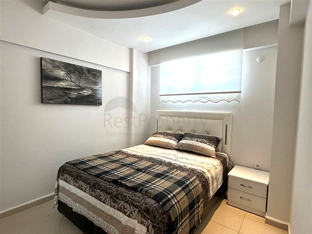 Furnished 2+1 Apartment in Cleopatra, Alanya — 250 m to the Beach