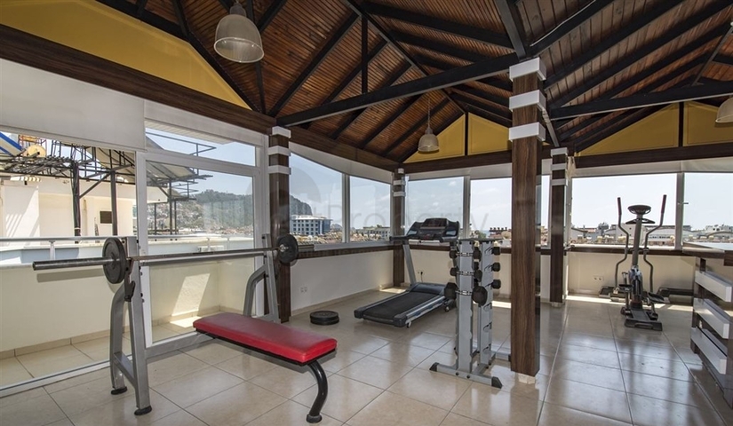 Furnished 2+1 Apartment in Cleopatra, Alanya — 250 m to the Beach