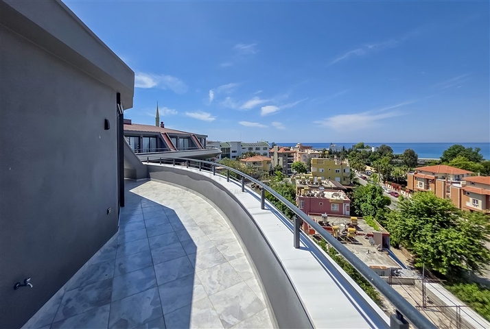 Luxury 2+1 penthouse with sea view — rent for a comfortable life by the sea